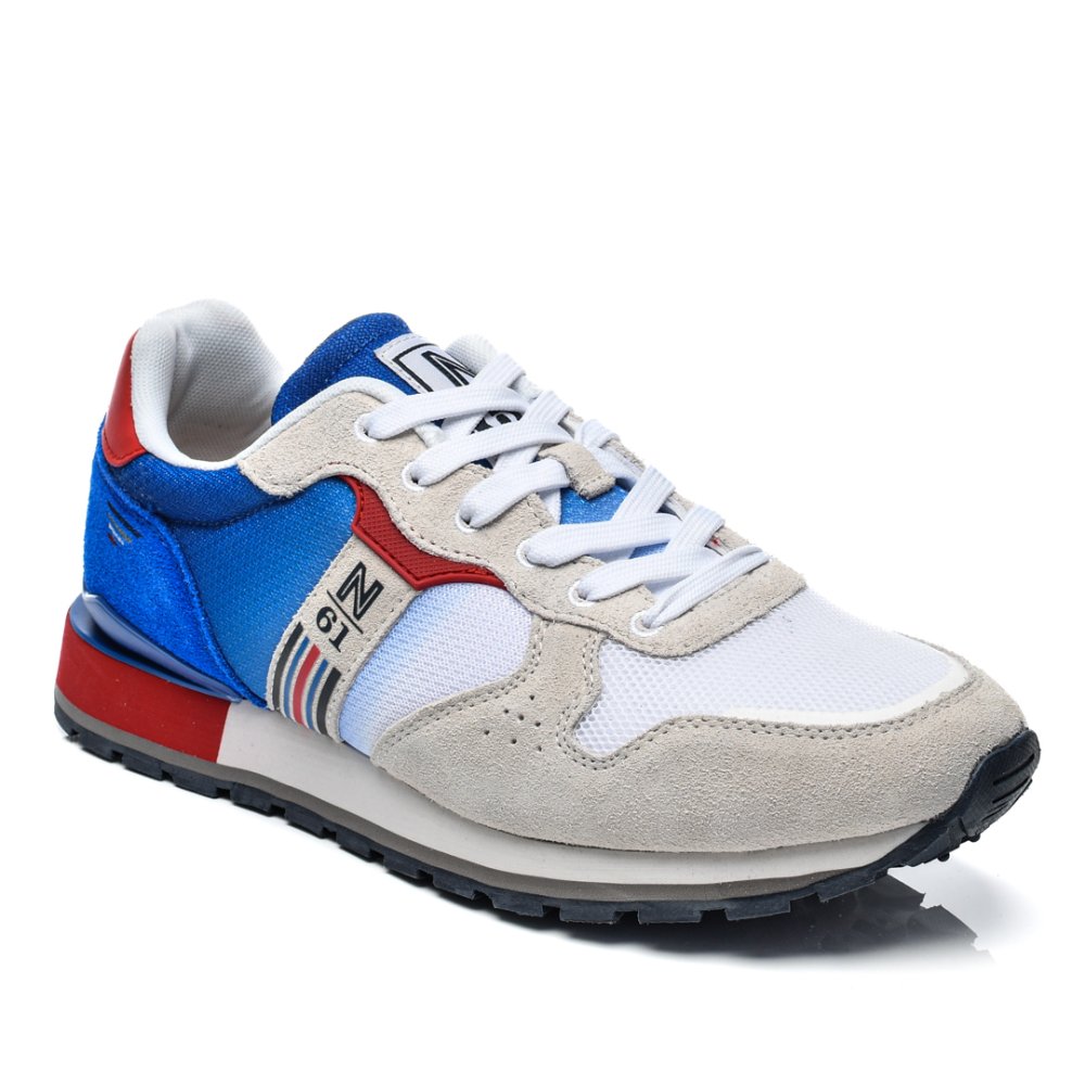 NAVIGARE, PANTOFI SPORT WHITE BLUE NVEAM214026