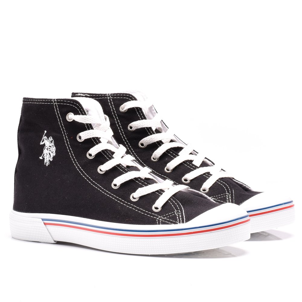 U.S. POLO ASSN, PANTOFI SPORT INALTI BLACK PENELOPE-H1FX