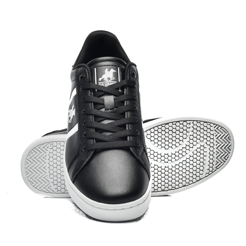 U.S. GRAND POLO, PANTOFI SPORT BLACK WHITE GPM314015