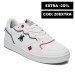 U.s. grand polo, pantofi sport white navy gpm318700