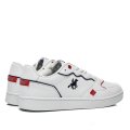 U.S. GRAND POLO, PANTOFI SPORT WHITE NAVY GPM318700