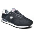 U.S. GRAND POLO, PANTOFI SPORT NAVY WHITE SUEDE GPM313100