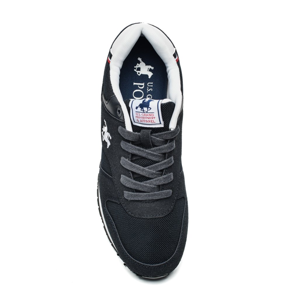 U.S. GRAND POLO, PANTOFI SPORT NAVY WHITE SUEDE GPM313100