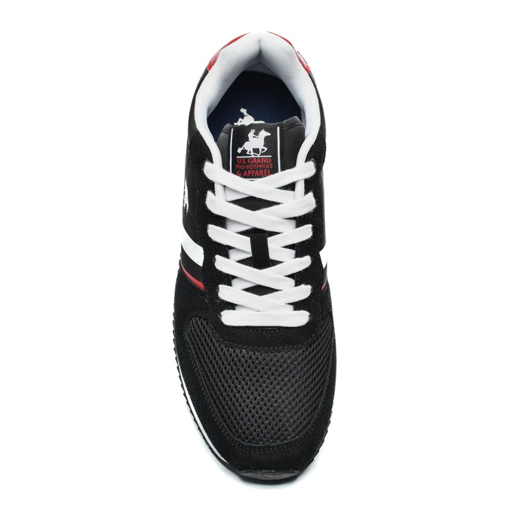 U.S. GRAND POLO, PANTOFI SPORT BLACK WHITE GPM313115