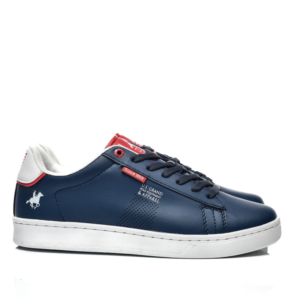 U.S. GRAND POLO, PANTOFI SPORT NAVY WHITE GPM314020