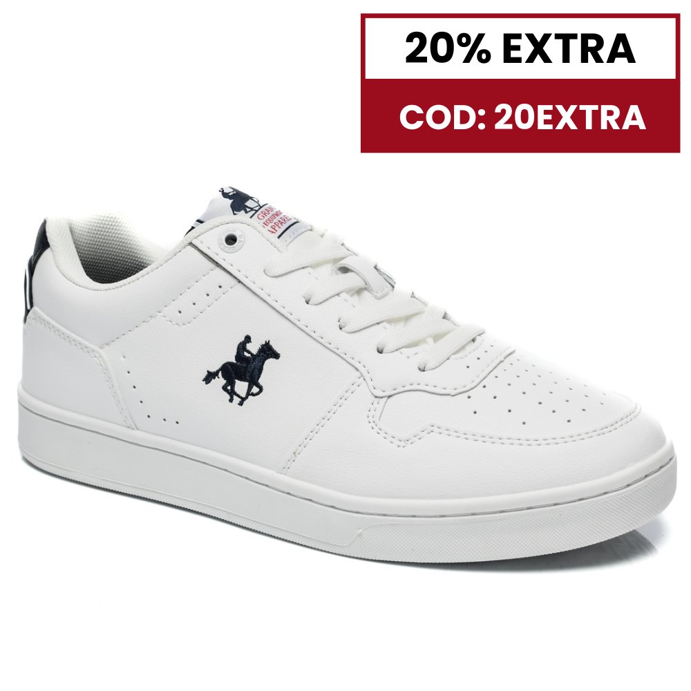 U.S. GRAND POLO, PANTOFI SPORT WHITE GPM314061