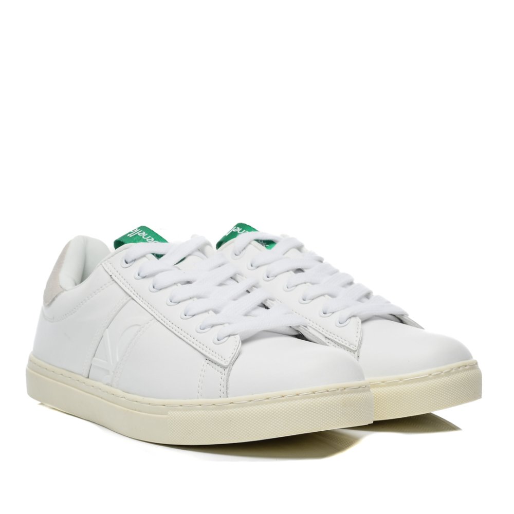 BENETTON, PANTOFI SPORT WHITE BTM314120