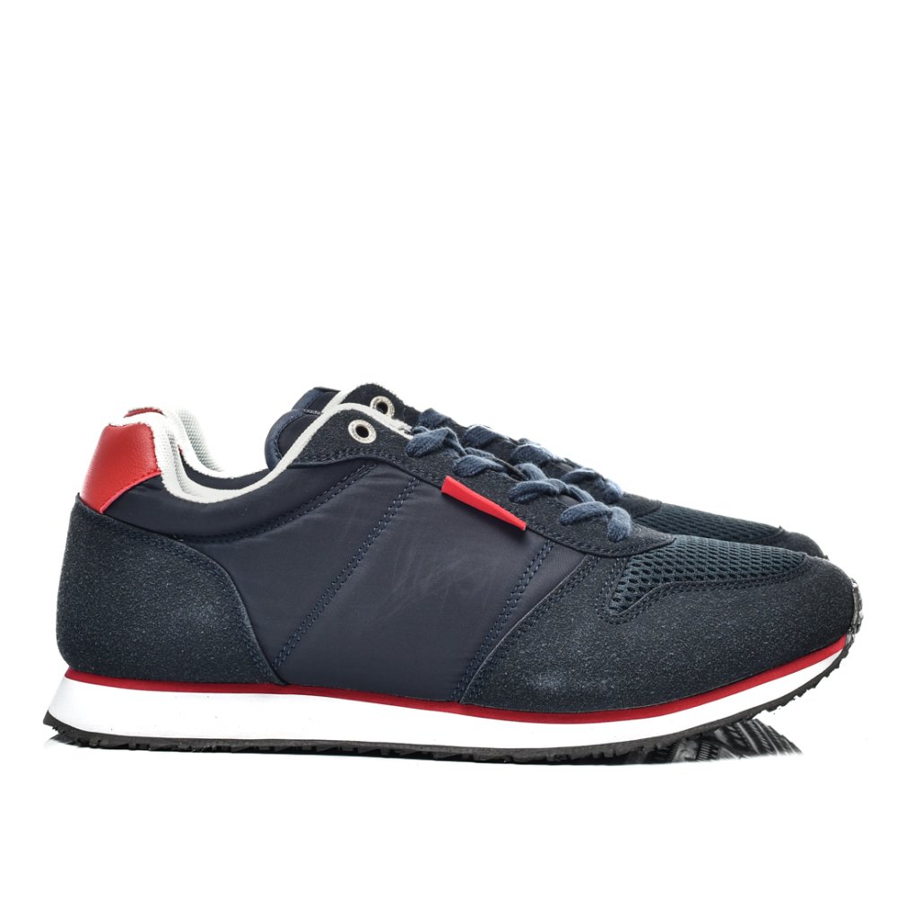 BENETTON, PANTOFI SPORT NAVY SUEDE BTM313007