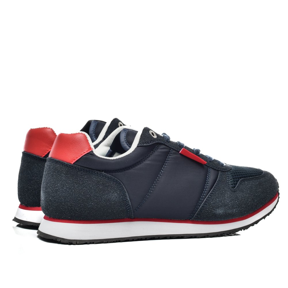 BENETTON, PANTOFI SPORT NAVY SUEDE BTM313007