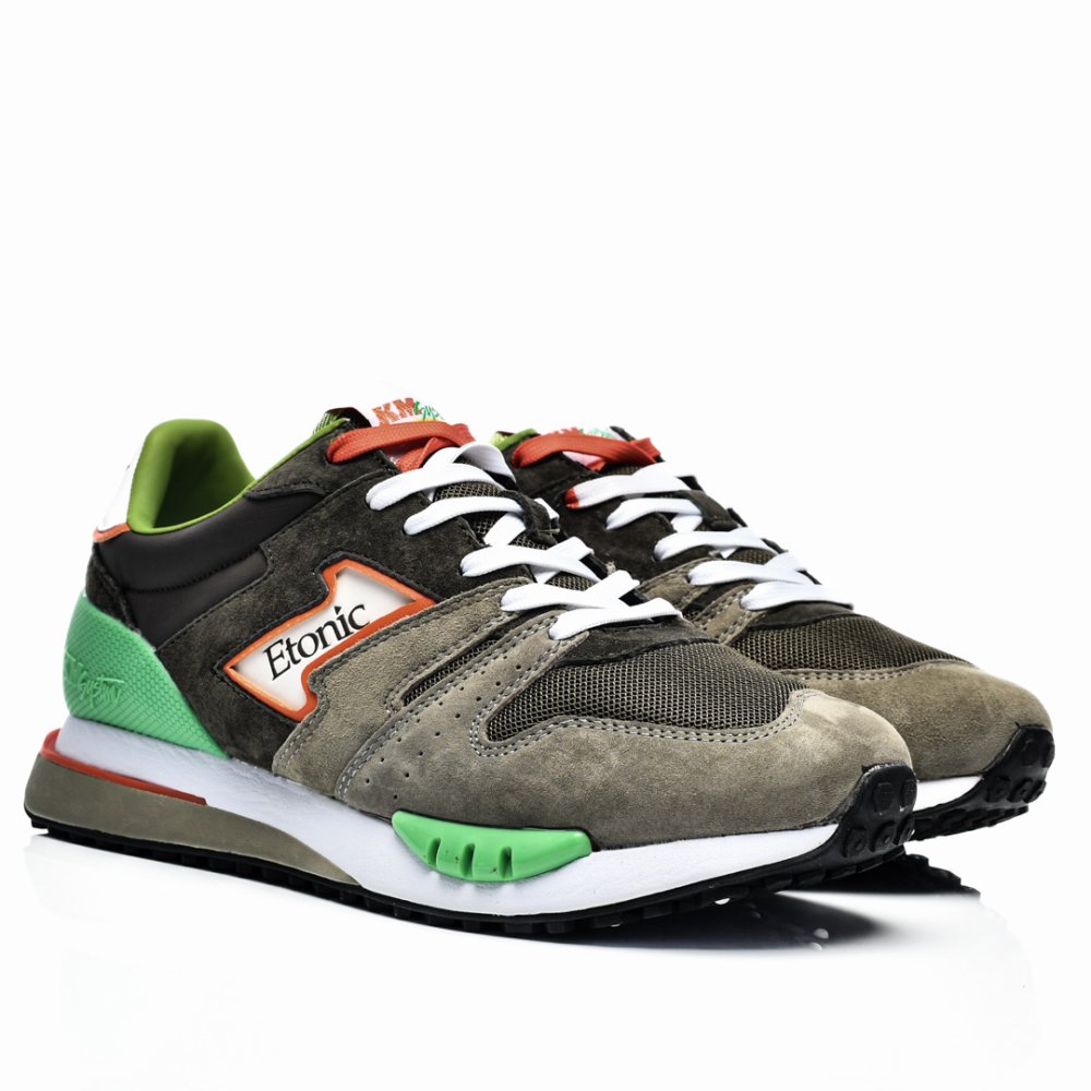 ETONIC, PANTOFI SPORT KHAKI GREEN ETM215620