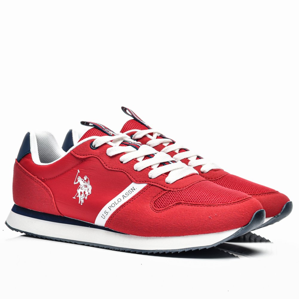 U.S. POLO ASSN, PANTOFI SPORT RED NOBIL-009