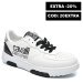 Cavalli class, pantofi sport white s23-s00cw8632