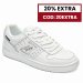 Etonic, pantofi sport perforati piele naturala white etm214600