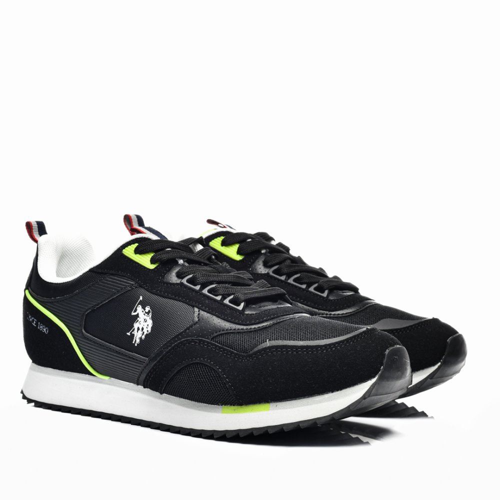 U.S. POLO ASSN, PANTOFI SPORT BLACK ETHAN001