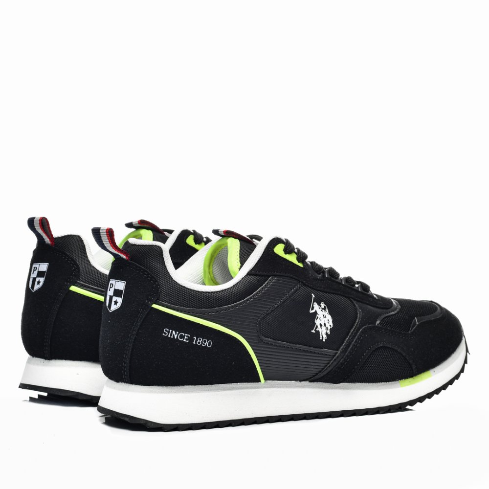 U.S. POLO ASSN, PANTOFI SPORT BLACK ETHAN001