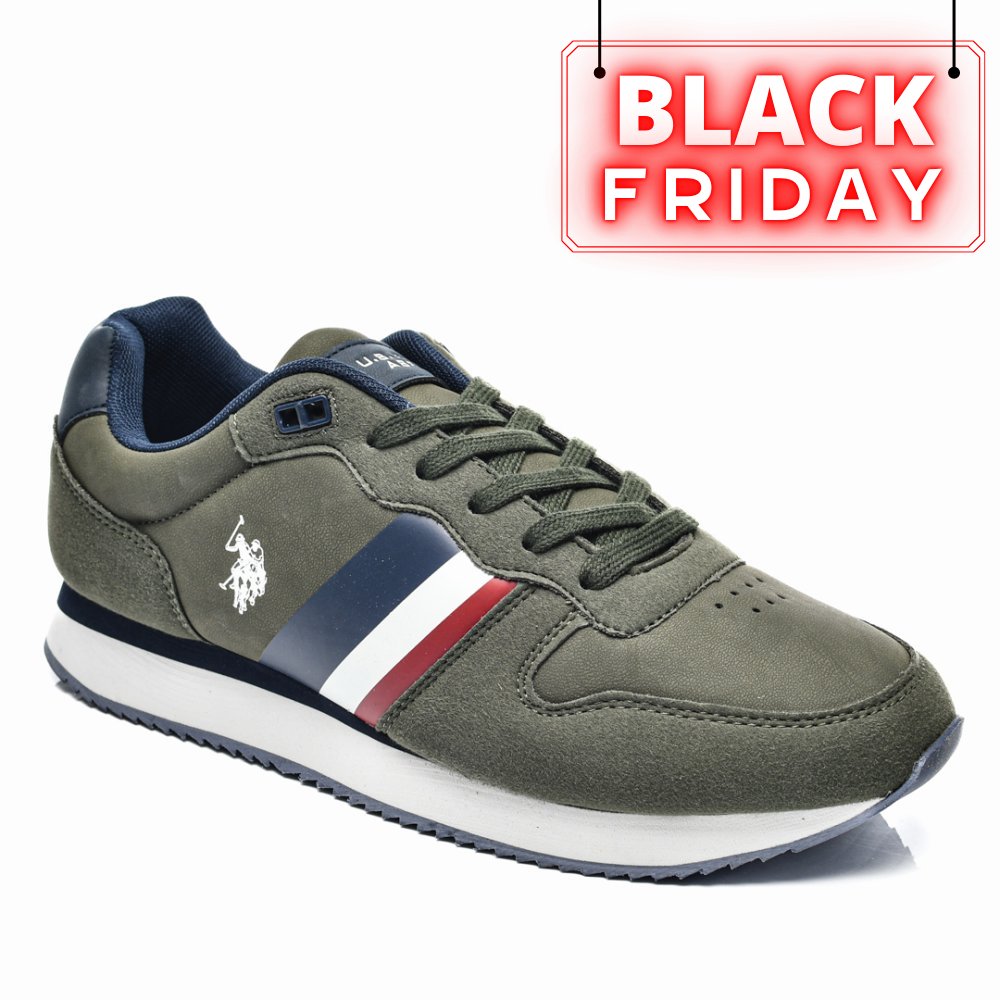 U.S. POLO ASSN, PANTOFI SPORT KHAKI NOBIL005B