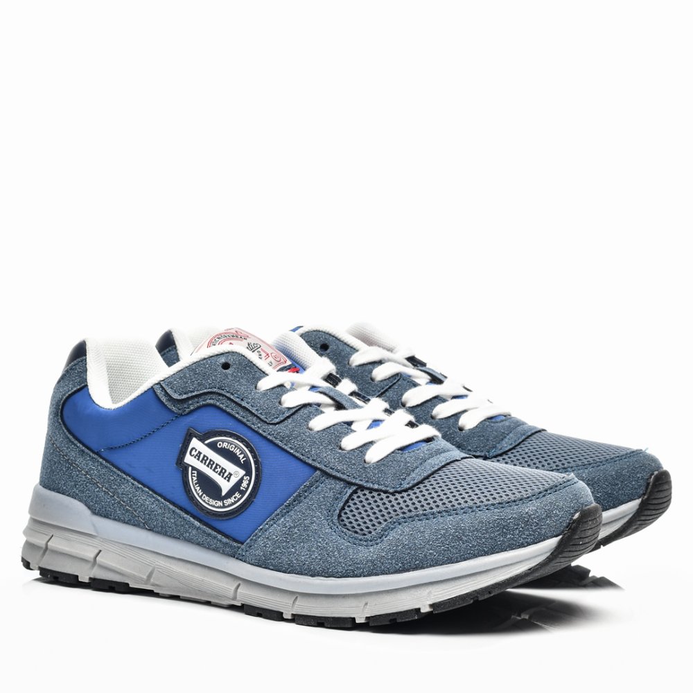 CARRERA, PANTOFI SPORT JEANS SUEDE CAM212800G