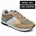 Gas, pantofi sport beige gam313902