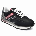 GAS, PANTOFI SPORT BLACK RED GAM313902