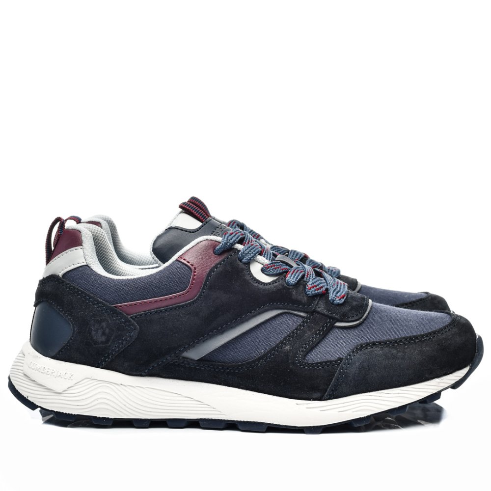 LUMBERJACK, PANTOFI SPORT PIELE NATURALA NAVY SYLAS