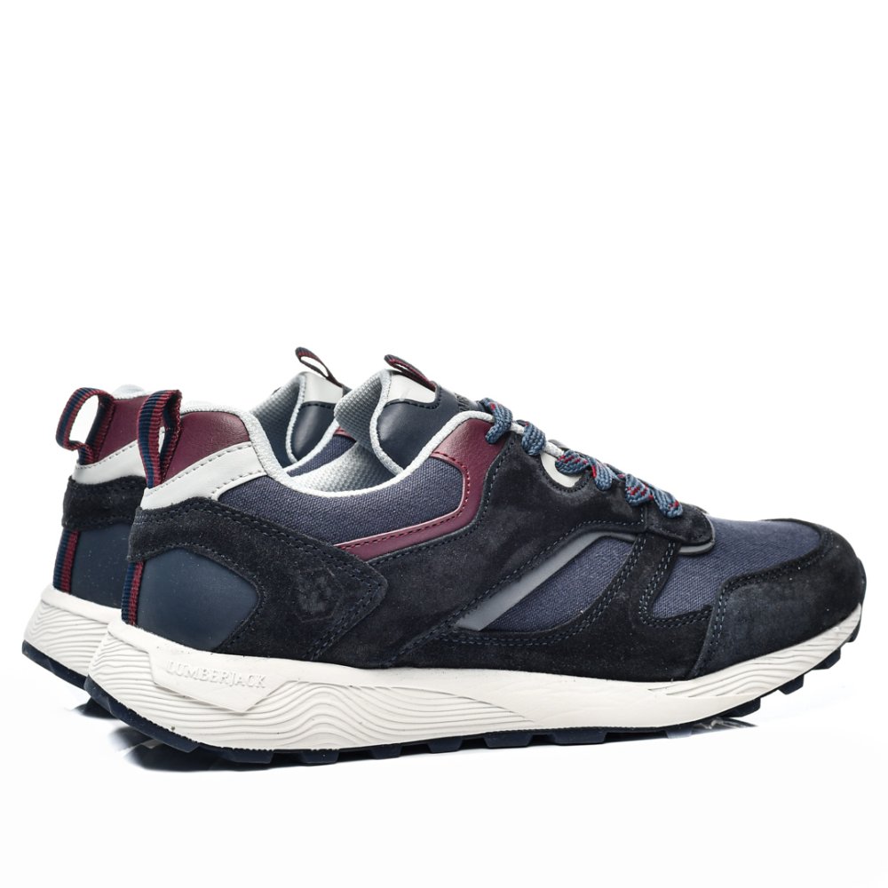 LUMBERJACK, PANTOFI SPORT PIELE NATURALA NAVY SYLAS