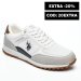 U.s. polo assn, pantofi sport white beige bronx