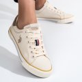 U.S. POLO ASSN, PANTOFI SPORT BEIGE RACHEL