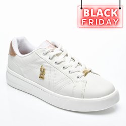 U.S. POLO ASSN, PANTOFI SPORT WHITE EXXY