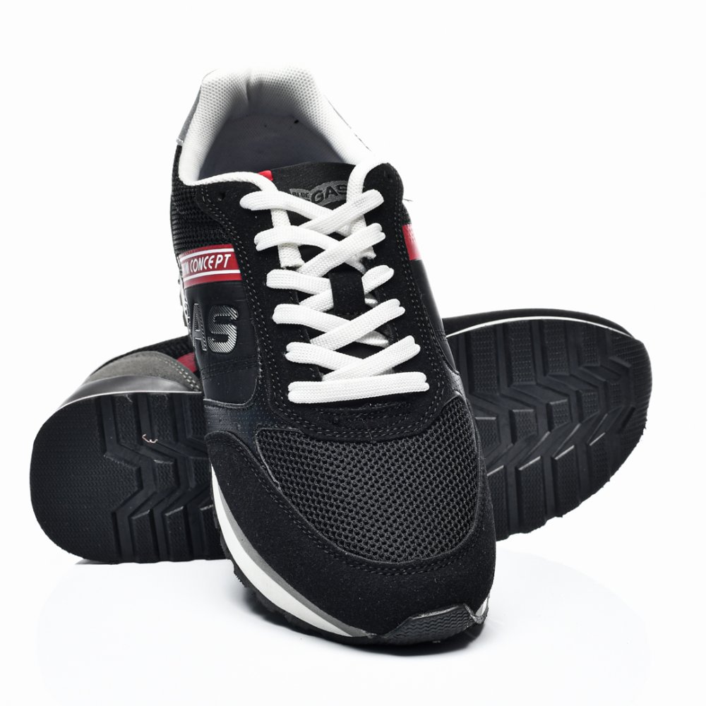 GAS,PANTOFI SPORT BLACK GAM313901