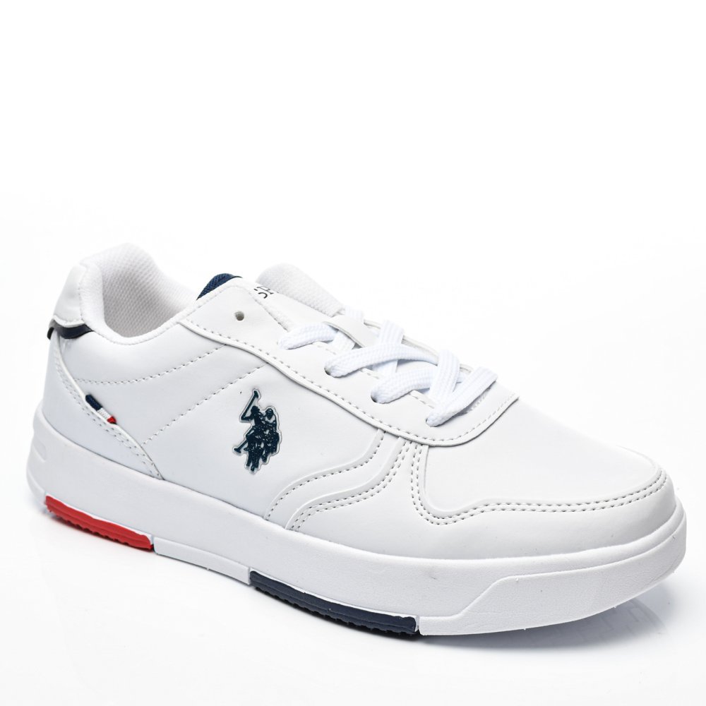 U.S. POLO ASSN, PANTOFI SPORT WHITE ANDREI