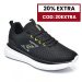 Etonic, pantofi sport black etm212685