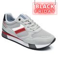 NAVIGARE, PANTOFI SPORT GREY RED NAM313005