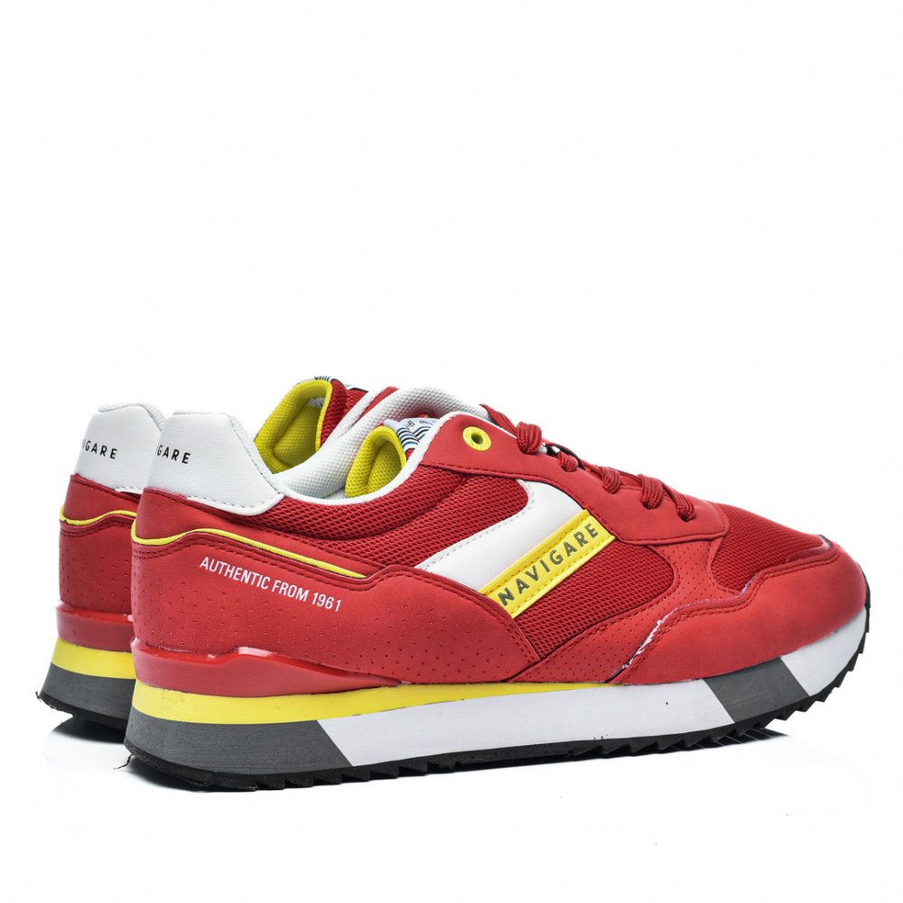 NAVIGARE, PANTOFI SPORT RED YELLOW NAM313005