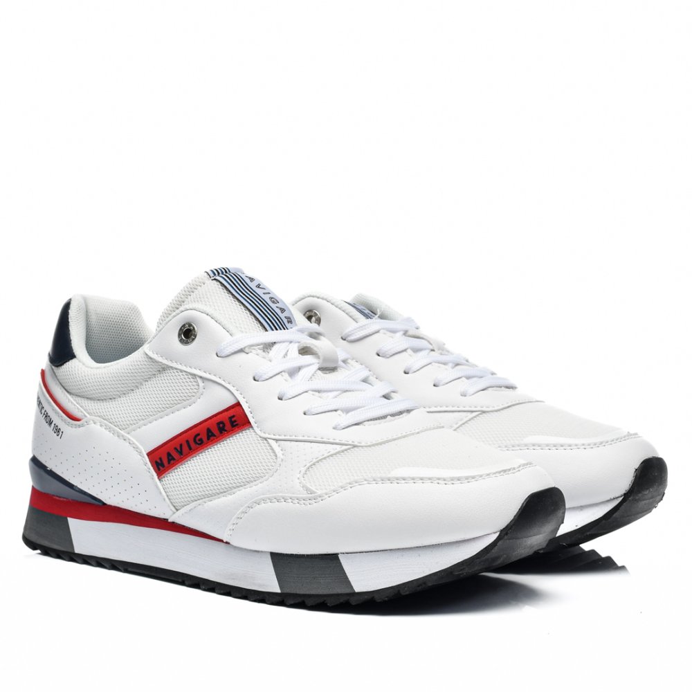 NAVIGARE, PANTOFI SPORT WHITE NAM313005