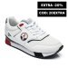 Navigare, pantofi sport white nam313000