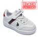 U.s. polo assn, pantofi sport white pentru copii berkeley jr