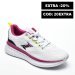 Etonic, pantofi sport white fuchsia etw212685