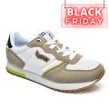 GAS, PANTOFI SPORT WHITE BEIGE GAM313931