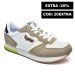 Gas, pantofi sport white beige gam313931