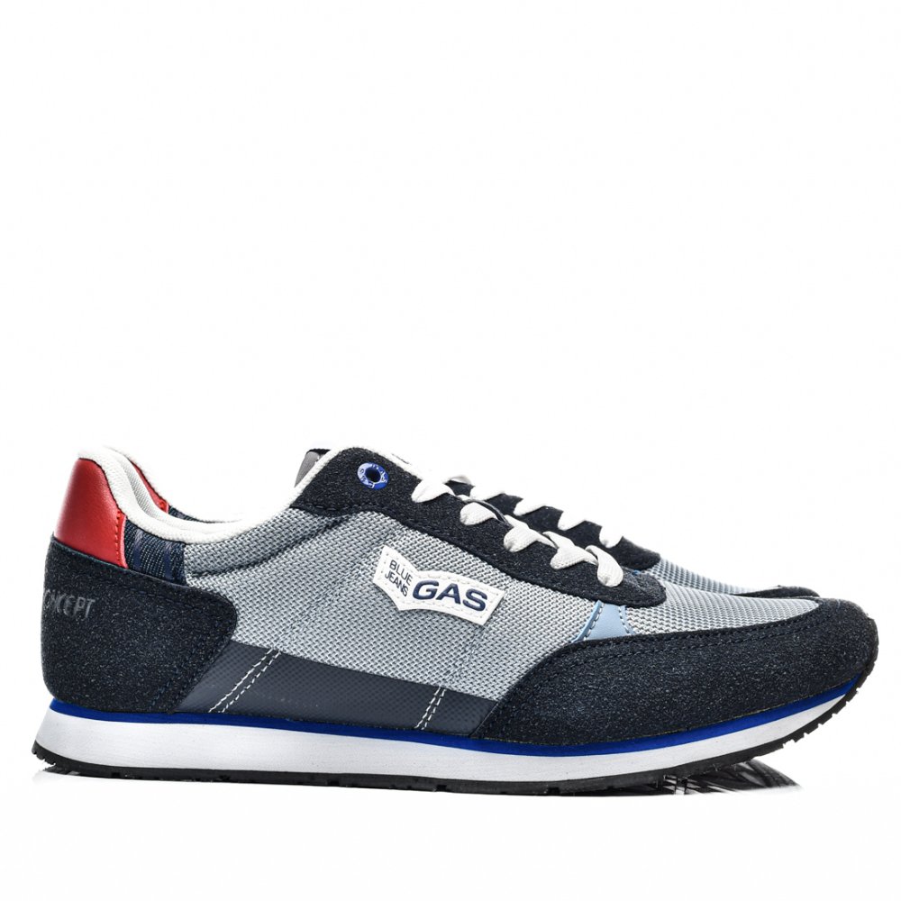 GAS, PANTOFI SPORT NAVY GAM313556