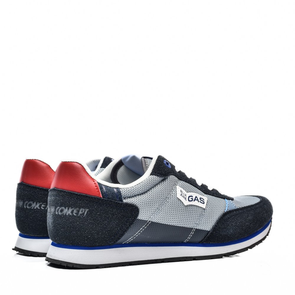 GAS, PANTOFI SPORT NAVY GAM313556