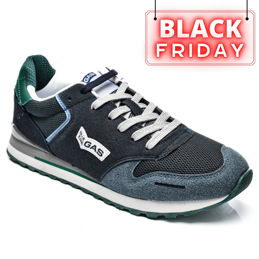 GAS, PANTOFI SPORT NAVY GAM313600