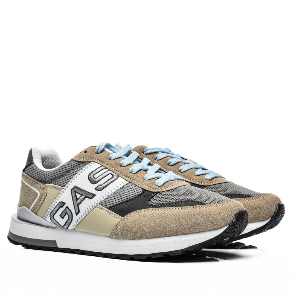 GAS, PANTOFI SPORT BEIGE GAM313915