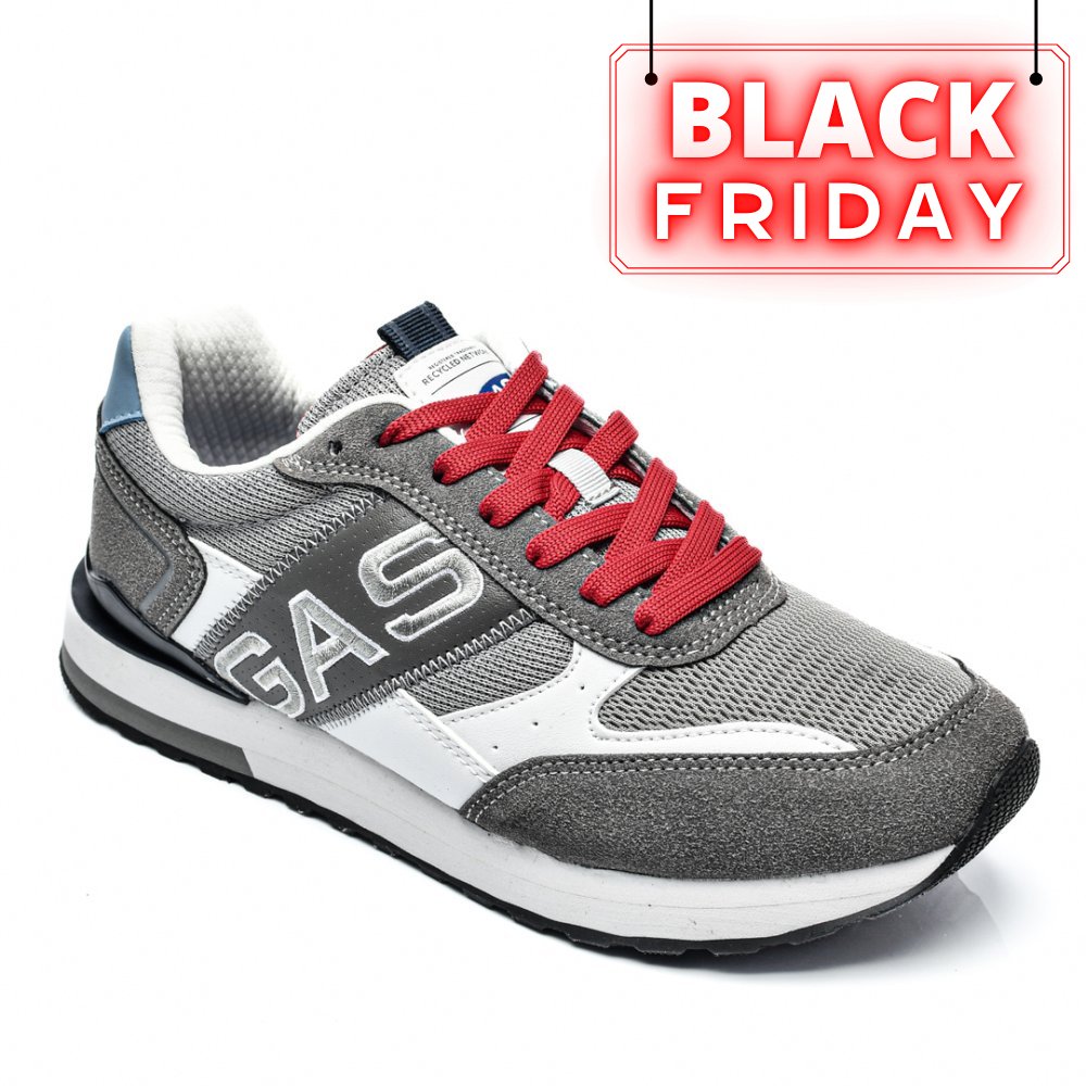 GAS, PANTOFI SPORT LIGHT GREY GAM313915