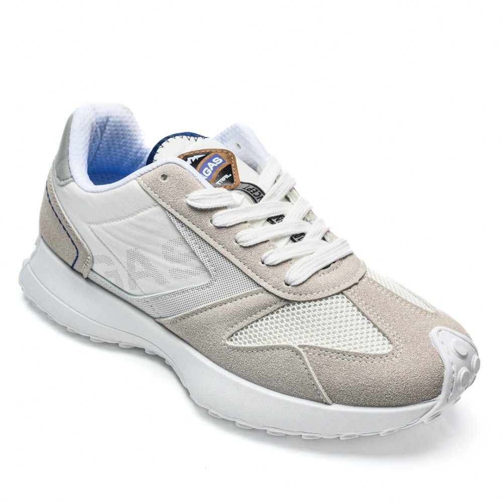 GAS, PANTOFI SPORT WHITE GAM318001