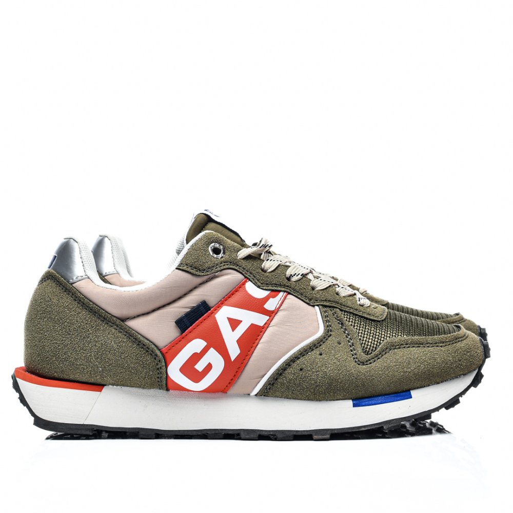 GAS, PANTOFI SPORT KHAKI GAM313218