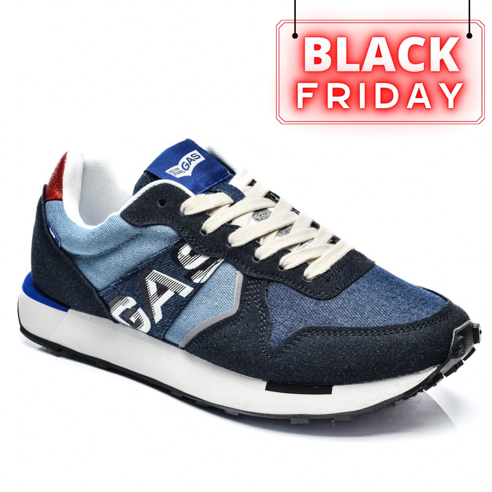 GAS, PANTOFI SPORT NAVY GAM313219