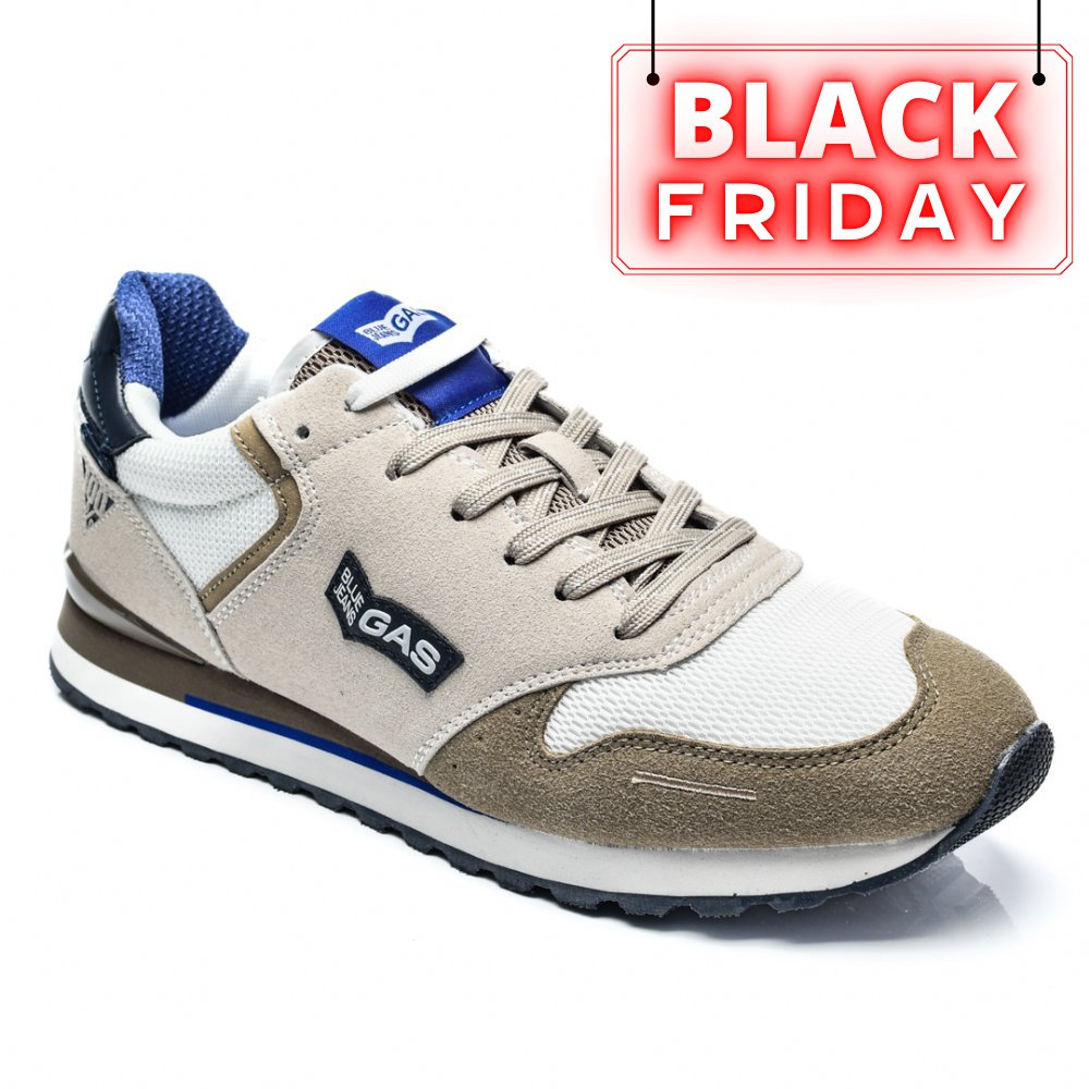 GAS, PANTOFI SPORT BEIGE GAM313600