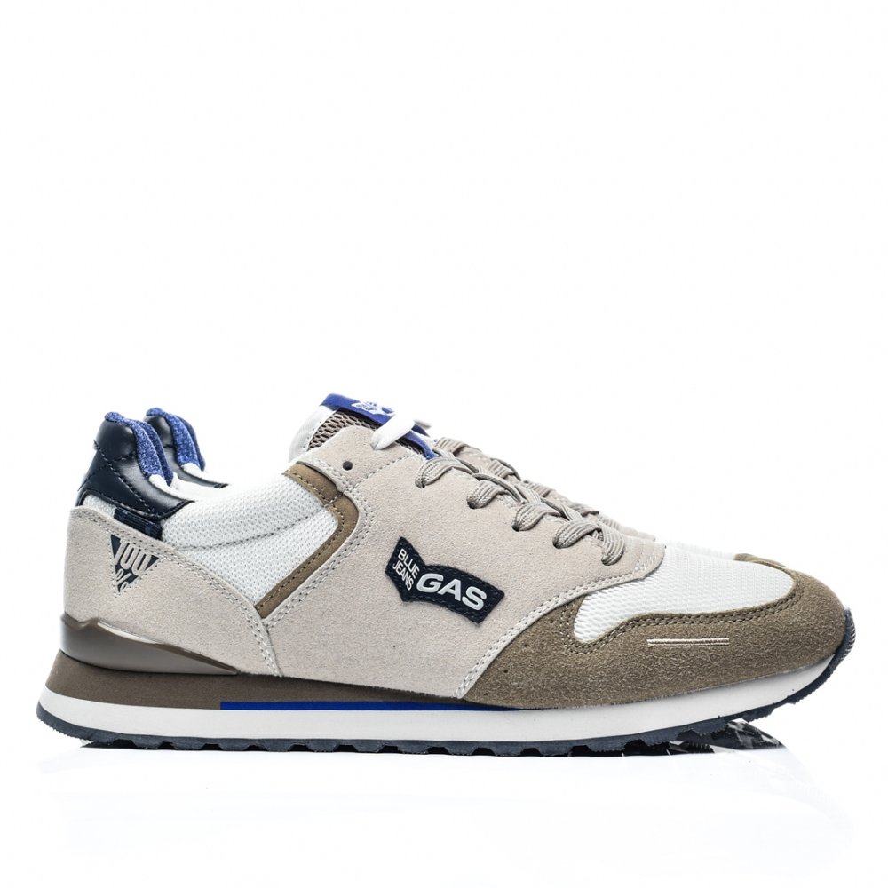 GAS, PANTOFI SPORT BEIGE GAM313600