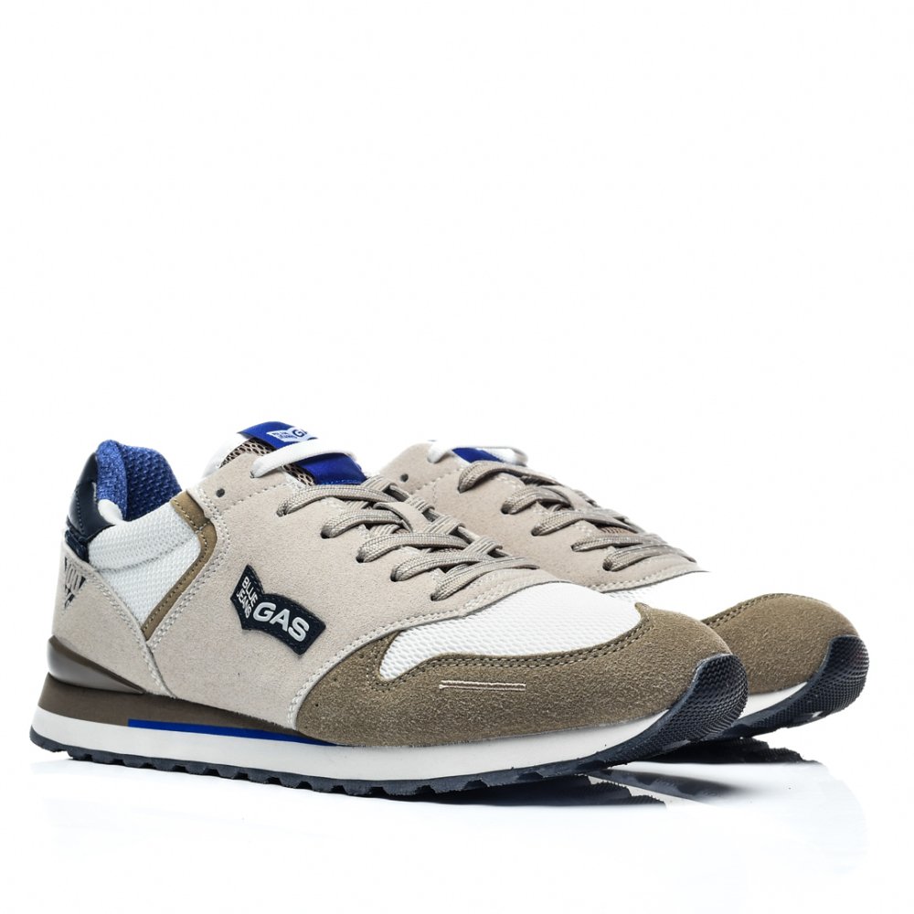 GAS, PANTOFI SPORT BEIGE GAM313600